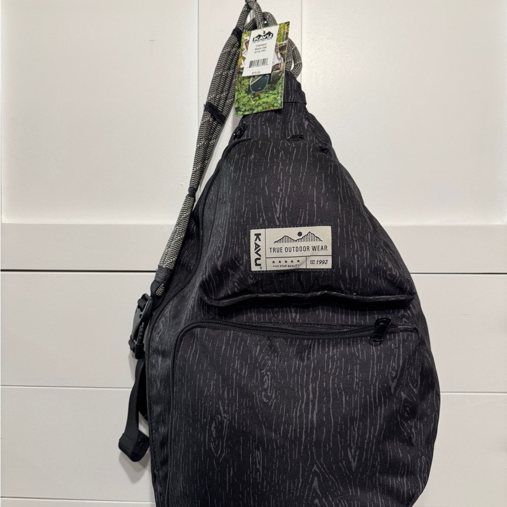 Kavu Charcoal Sling Backpack